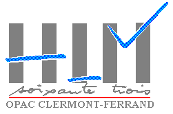 Official web site of the OPAC of Clermont-Ferrand